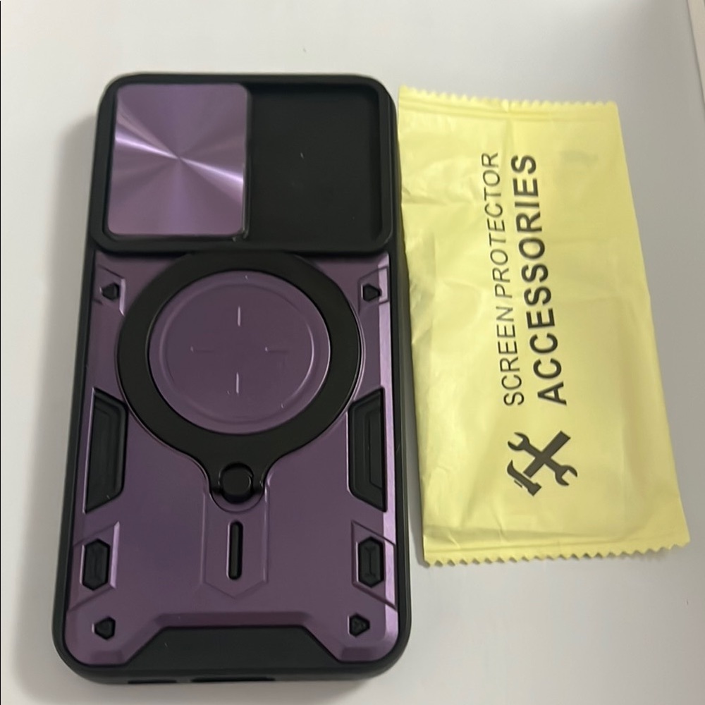 IPHONE 16 PRO MAX PURPLE MILITARY DROP PROF ANTI SCRATCH PROTECTIVE‎ MOBILE CASE